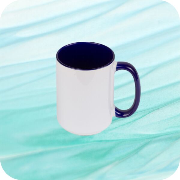 Two Tone Mug 15oz - Royal Blue Thumbnail