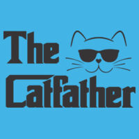 The CatFather - HD Cotton Short Sleeve T-Shirt Design