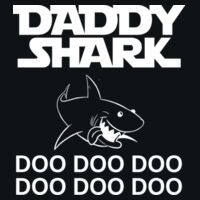 Daddy Shark - HD Cotton Short Sleeve T-Shirt Design