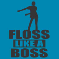 Floss Like a Boss - HD Cotton Youth Short Sleeve T-Shirt Design