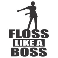 Floss Like a Boss - HD Cotton Short Sleeve T-Shirt Design