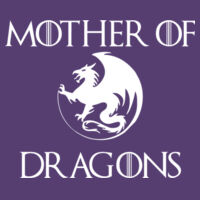 Mother Of Dragons Hooded Sweatshirt - NuBlend Hooded Sweatshirt Design