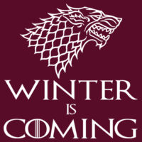 Winter Is Coming Hooded Sweatshirt - NuBlend Hooded Sweatshirt Design