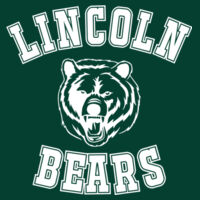 Lincoln Bears - NuBlend Hooded Sweatshirt Design