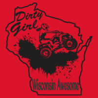 Dirty Girl ATV - NuBlend Crewneck Sweatshirt Design