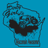Dirty Girl ATV - Dri-Power® Long Sleeve 50/50 T-Shirt Design