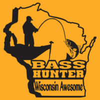 Bass Hunter - Performance T-Shirt Design