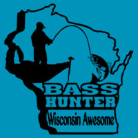 Bass Hunter - Dri-Power® Long Sleeve 50/50 T-Shirt Design