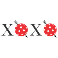 XOXO Pickleball - Fitted T's Design