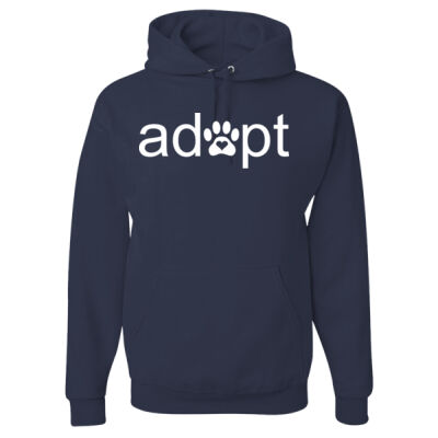 Adopt - NuBlend Hooded Sweatshirt Thumbnail