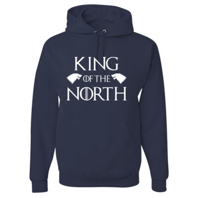King Of The North Hooded Sweatshirt - NuBlend Hooded Sweatshirt Thumbnail