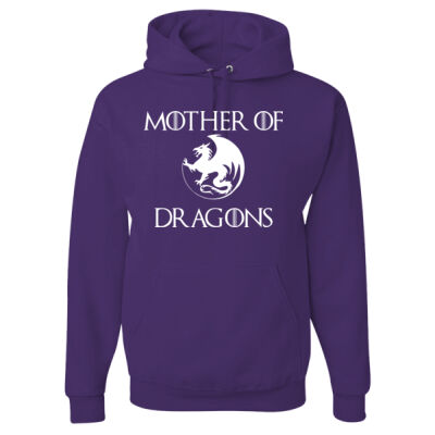 Mother Of Dragons Hooded Sweatshirt - NuBlend Hooded Sweatshirt Thumbnail
