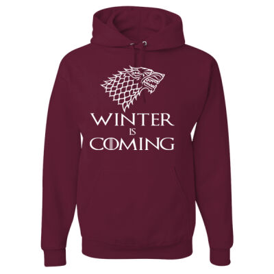 Winter Is Coming Hooded Sweatshirt - NuBlend Hooded Sweatshirt Thumbnail