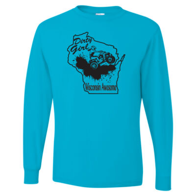 Dirty Girl ATV - Dri-Power® Long Sleeve 50/50 T-Shirt Thumbnail