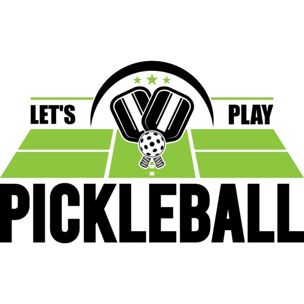 Let s Play Pickleball SVG Thumbnail