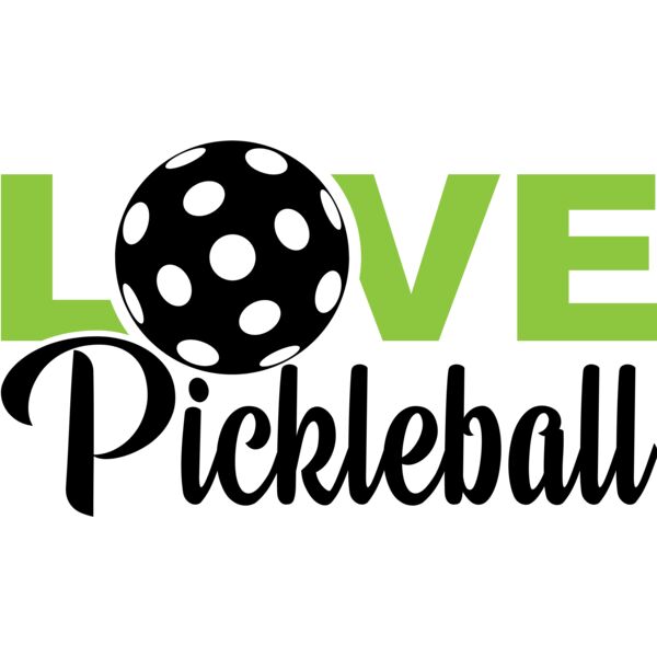 Pickleball Love 3 SVG Thumbnail