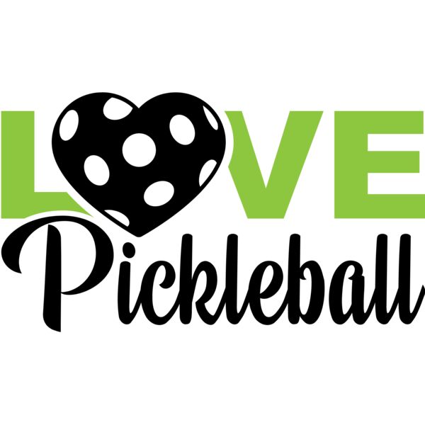 Pickleball Love 4 SVG Thumbnail