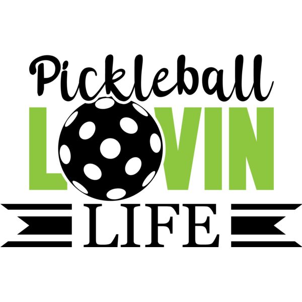 Pickleball Lovin Life SVG Thumbnail