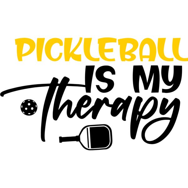 Pickleball is my therapy Thumbnail