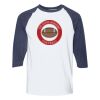 Heavy Cotton Three-Quarter Raglan Sleeve Baseball T-Shirt Thumbnail