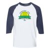 Heavy Cotton Three-Quarter Raglan Sleeve Baseball T-Shirt Thumbnail