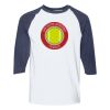 Heavy Cotton Three-Quarter Raglan Sleeve Baseball T-Shirt Thumbnail