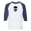 Heavy Cotton Three-Quarter Raglan Sleeve Baseball T-Shirt Thumbnail