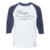 Heavy Cotton Three-Quarter Raglan Sleeve Baseball T-Shirt Thumbnail