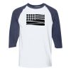 Heavy Cotton Three-Quarter Raglan Sleeve Baseball T-Shirt Thumbnail