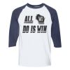 Heavy Cotton Three-Quarter Raglan Sleeve Baseball T-Shirt Thumbnail