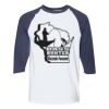 Heavy Cotton Three-Quarter Raglan Sleeve Baseball T-Shirt Thumbnail