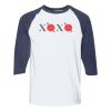 Heavy Cotton Three-Quarter Raglan Sleeve Baseball T-Shirt Thumbnail